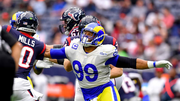 Aaron Donald and Davis Mills